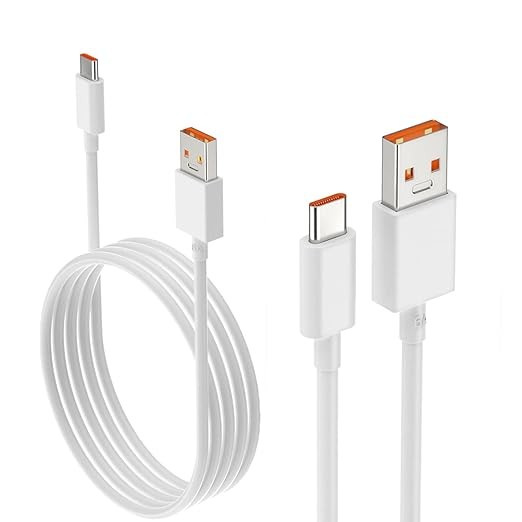 6A for Xiaomi Charger Cable, 120W Hypercharge Turbo USB Type C Fast Charging Cable for Xiaomi 14 13 12 13t 12t 12s Pro Lite Redmi Note K70 K60 K50 11 11s 12 Plus Poco X6 X5 X4 Black Shark 3.3ft/6.6ft
